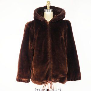 Outlayers Vintage Teddy Faux Fur Hoodie